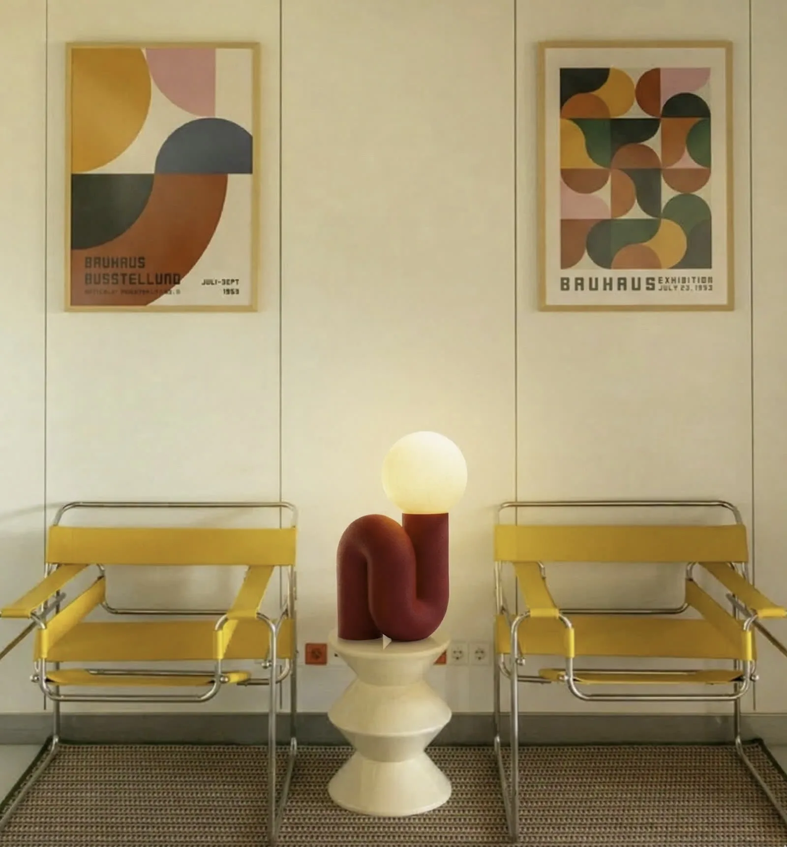 Tondo — inspiración Bauhaus
